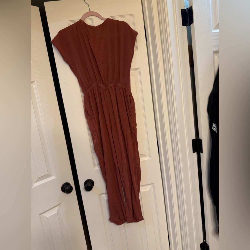 Rust Red Abercrombie & Fitch Jumper Size M - Picture 4 of 4